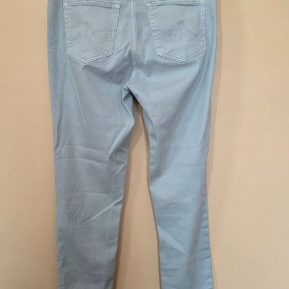 AG Adriano Goldschmied Prima Crop Cigarette Jeans Women's Blue Size 29 Stretch - Picture 3 of 11